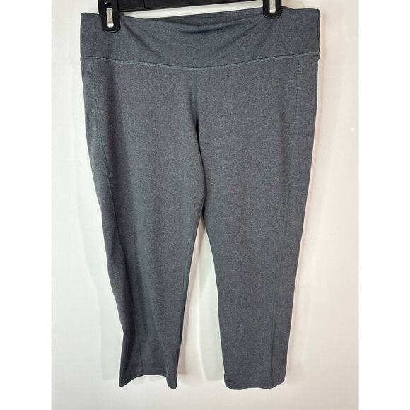 Columbia Women's Dark Grey Outdoor‎ Activewear Capri Leggings MEDIUM - Picture 1 of 9